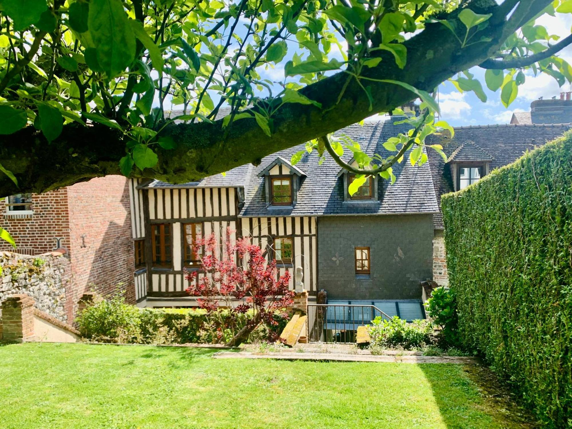 La Maison Blanche Du 10Honfleur Dış mekan fotoğraf