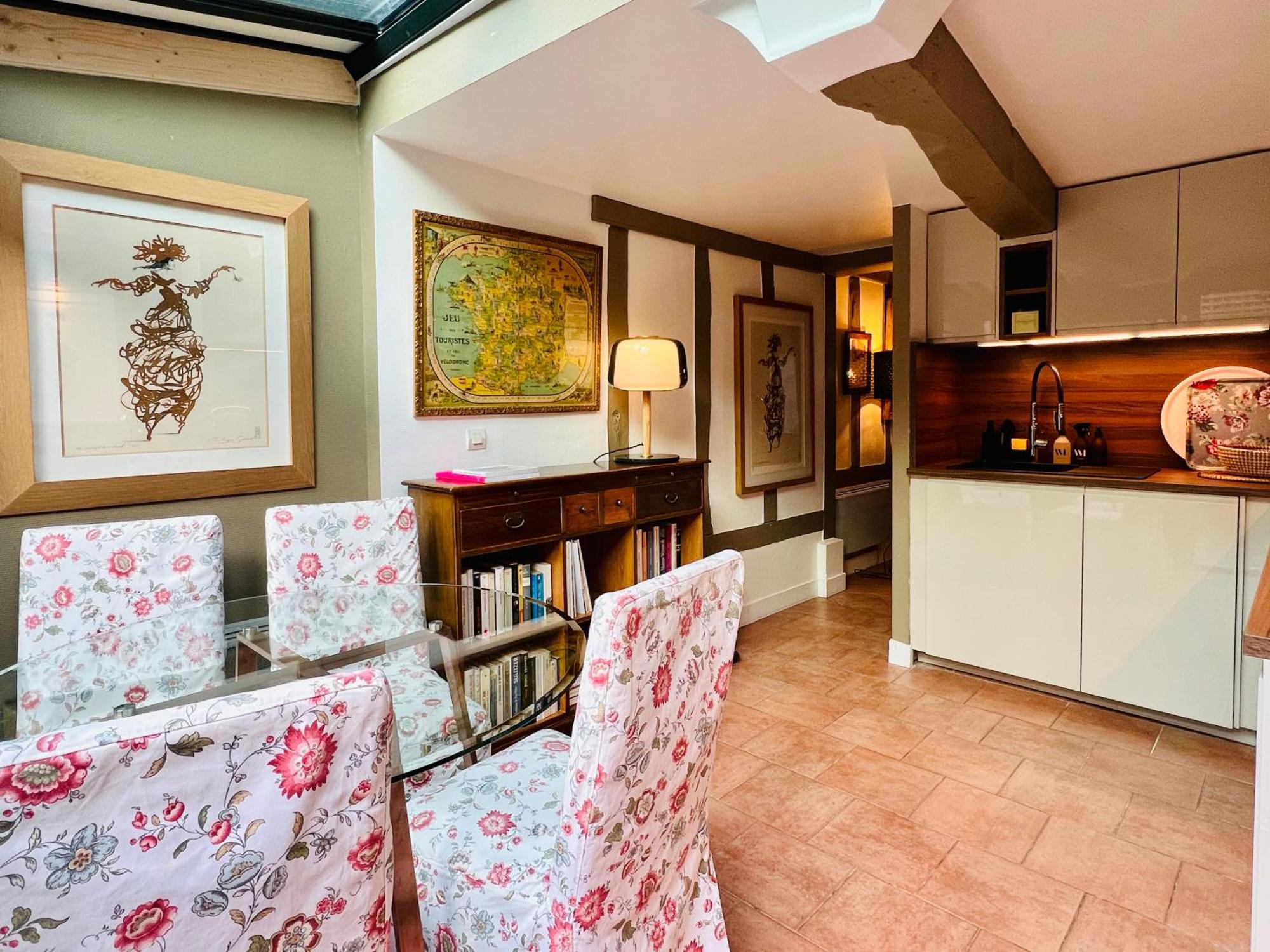 La Maison Blanche Du 10Honfleur Dış mekan fotoğraf