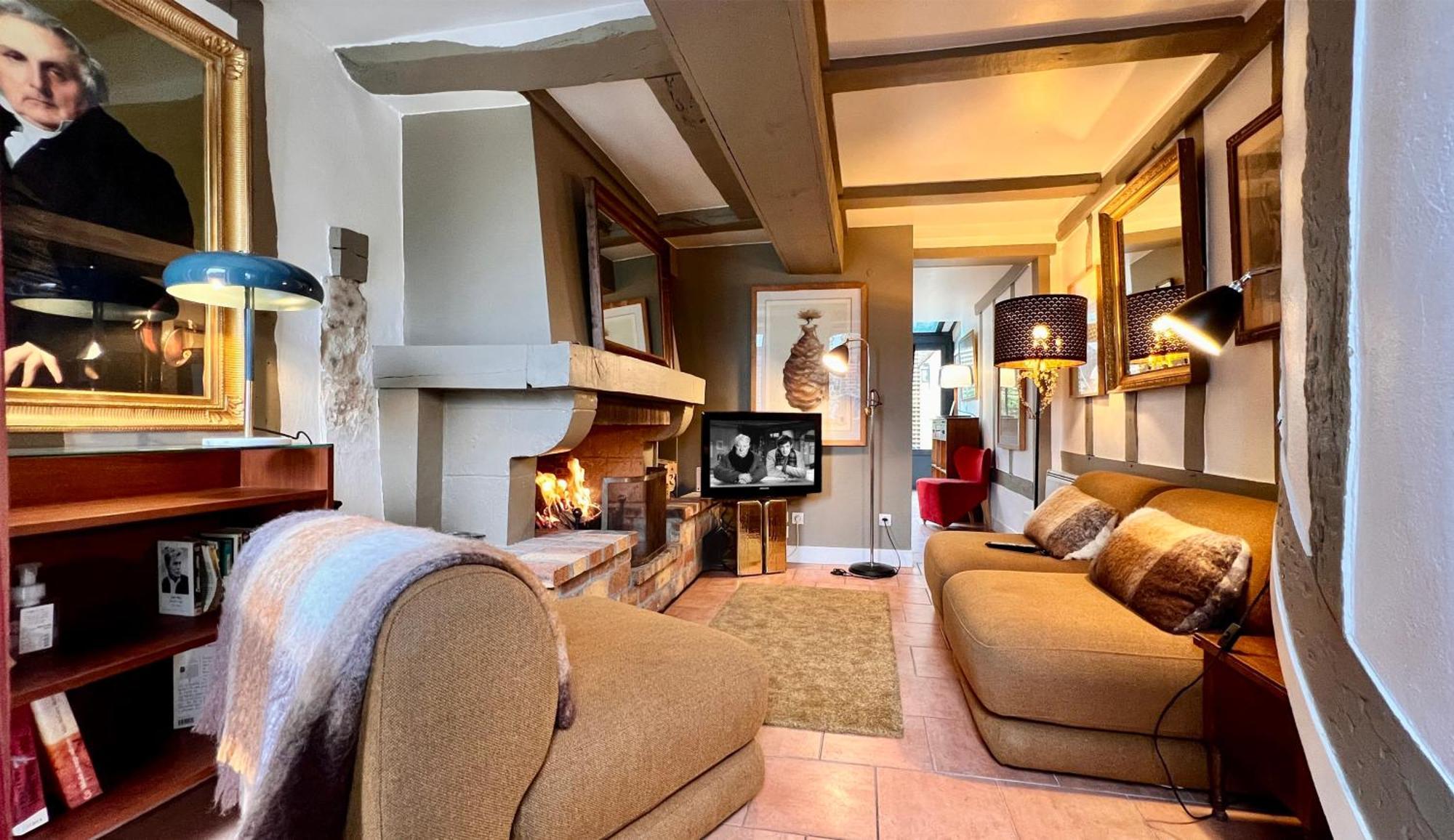 La Maison Blanche Du 10Honfleur Dış mekan fotoğraf